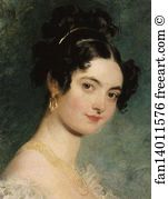 Selina Art Print - Lady Selina Meade. Detail