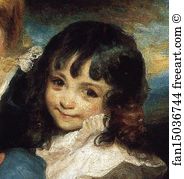 Lady Smith And Children Art Print - Lady Smith And Children. Detail