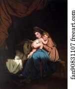 Wilmot Art Print - Lady Wilmot And Her Child