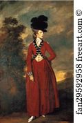 Harewood Art Print - Lady Worsley