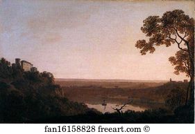 Lake Nemi Art Print - Lake Nemi