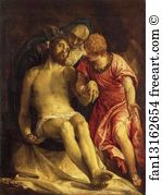 147 Art Print - Lamentation Of Christ