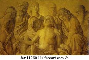 The Lamentation Over Christ Art Print - Lamentation Over The Dead Christ