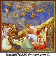 Scrovegni Art Print - Lamentation