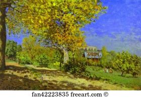Louveciennes Art Print - Landscape At Louveciennes