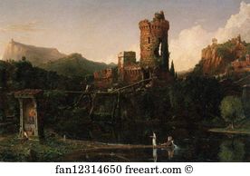 1831 32 Art Print - Landscape Composition: Italian Scenery
