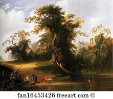 Scenery Art Print - Landscape: Rural Scenery