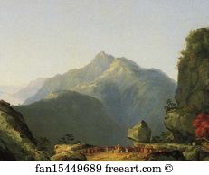 Association Art Print - Landscape Scene From "