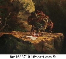 Terra Art Print - Landscape With Figures: A Scene From "