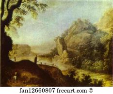Oil On Canvas Museo Del Prado Art Print - Landscape