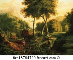 Institute Art Print - Landscape