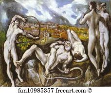 El Greco Art Print - Laocoon