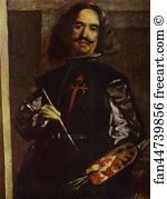 Meninas Art Print - Las Meninas (The Maids Of Honor) Or The Royal Family. Detail. Self-Portrait