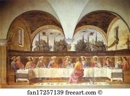 Refectory Art Print - Last Supper