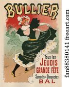  Art Print - Le "bal Bullier".