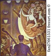 Chahut Art Print - Le Chahut