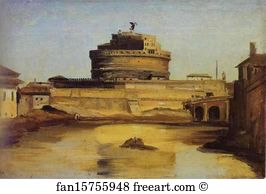 Saint Jean Art Print - Le Chateau Saint-Ange