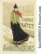 Ambassadeurs Art Print - Le Concert Des Ambassadeurs, "eugénie Buffet".