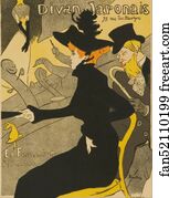 Divan Art Print - Le Divan Japonais
