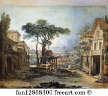 Picardie Art Print - Le Hameau D'issé