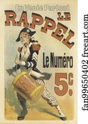 Rappel Art Print - Le Journal "le Rappel".