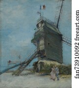 Moulin De La Galette Art Print - Le Moulin De La Galette
