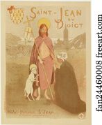 Saint Jean Art Print - Le Pardon De "saint-Jean-Du-Doigt".