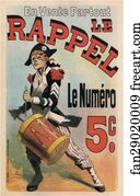 Rappel Art Print - Le Rappel