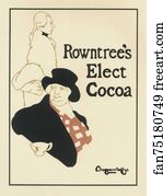  Art Print - Le "rowntree's Elect Cocoa".