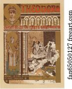 Theodora Art Print - Le Théâtre De La Porte-Saint-Martin, "théodora".