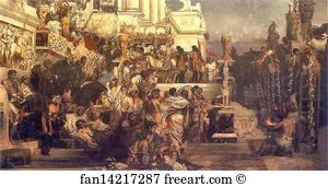 Nero Art Print - Leading Light Of Christianity. Nero's Torches