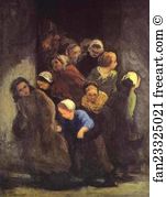 Also Art Print - Leaving School