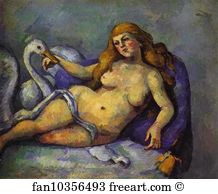 Leda Art Print - Leda With Swan