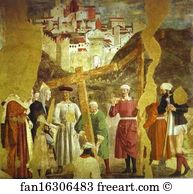 Legend Art Print - Legend Of The True Cross: Discovery And Proof Of The True Cross. Detail