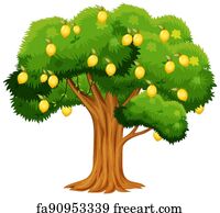 Free art print of Lemon tree. Lemon tree with ripe fruits | FreeArt ...