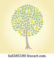 Free art print of Lemon tree. Lemon tree with ripe fruits | FreeArt ...