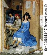 Duc Art Print - Les Trä�s Riches Heures Du Duc De Berry. February. Detail