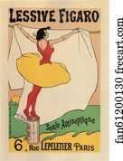 Figaro Art Print - Lessive Figaro