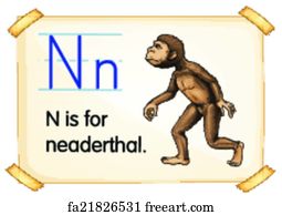 Free Art Print Of Flashcard Letter N Is For Nap Flashcard Letter N Is