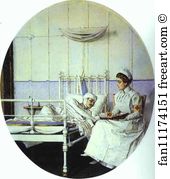 1901 Oil On Canvas The Museum Of Art Art Print - Letter To Mother