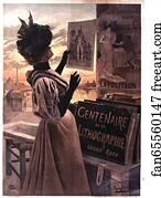  Art Print - L'exposition Du "centenaire De La Lithographie".