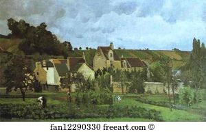 Wallraf Richartz Museum Art Print - L'hermitage A Pontoise