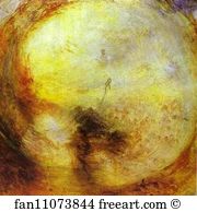 Deluge Art Print - Light And Colour (Goethe's Theory) - The Morning After The Deluge - Moses Writing The Book Of Genesis