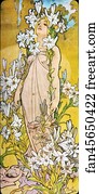 Li Art Print - Lily