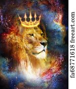 Free Lion Wallpaper Art Prints And Wall Artwork Freeart
