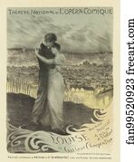 Louise Art Print - L'opéra-Comique "louise"