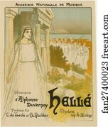 Au Art Print - L'opéra "hellé", Représenté Au Théâtre National De L'opéra