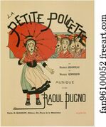 Petites Art Print - L'opérette "la Petite Poucette".