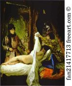 Coleccion Art Print - Louis D'orléans Showing His Mistress