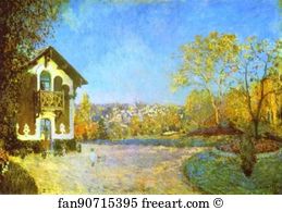 Louveciennes Art Print - Louveciennes